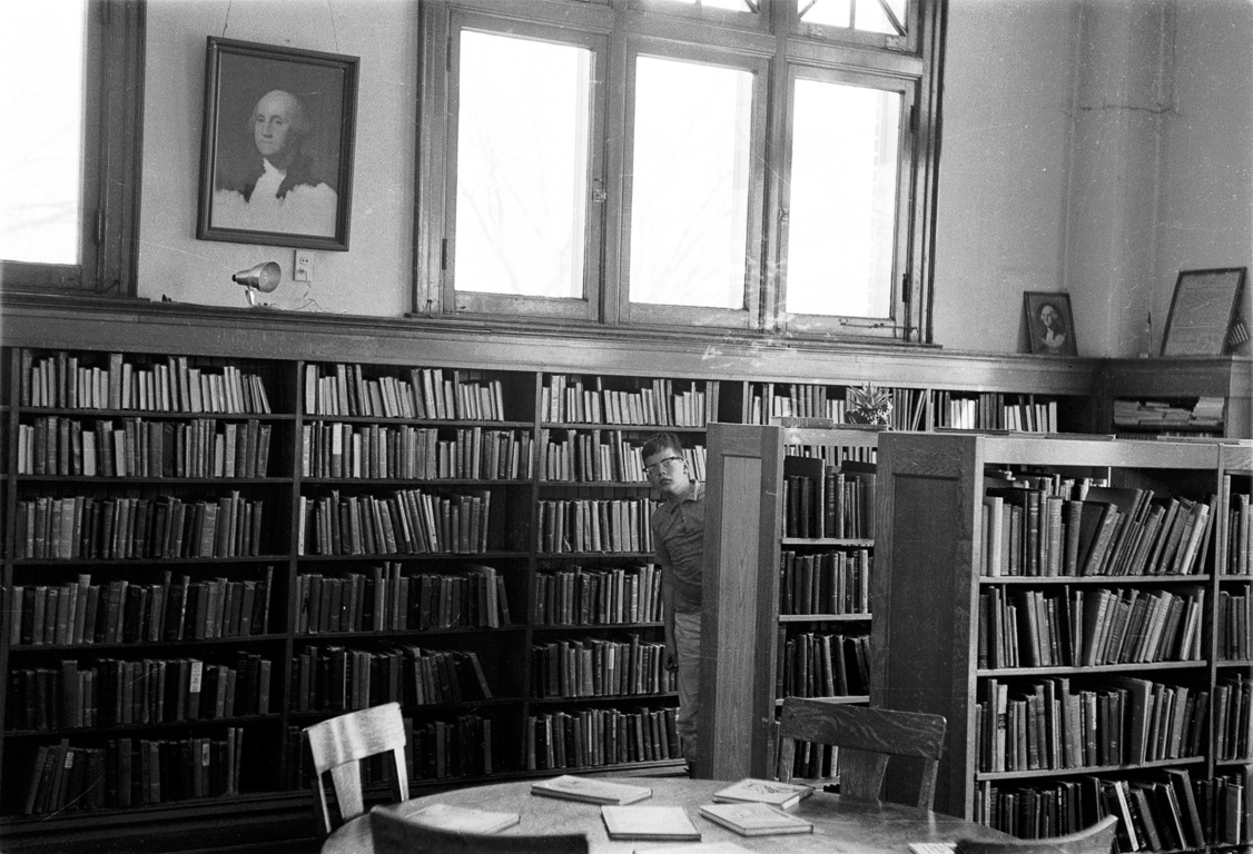 Bill in the Sapulpa Library (1960)