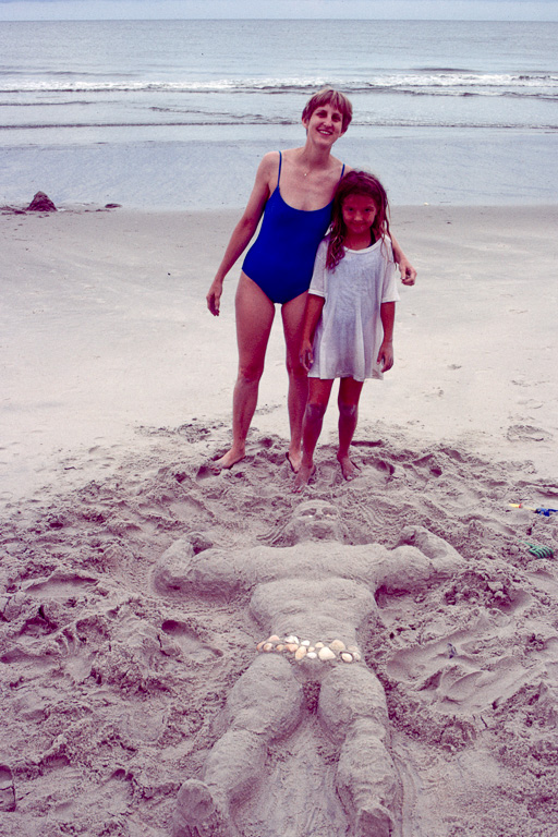 Sarah Ann & Heather's Sand sculpture