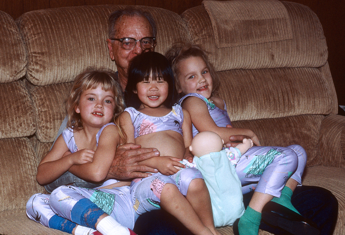 Catherine, Audrey, Abby & Taffy