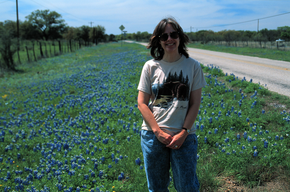 Sarah in bluebonnets