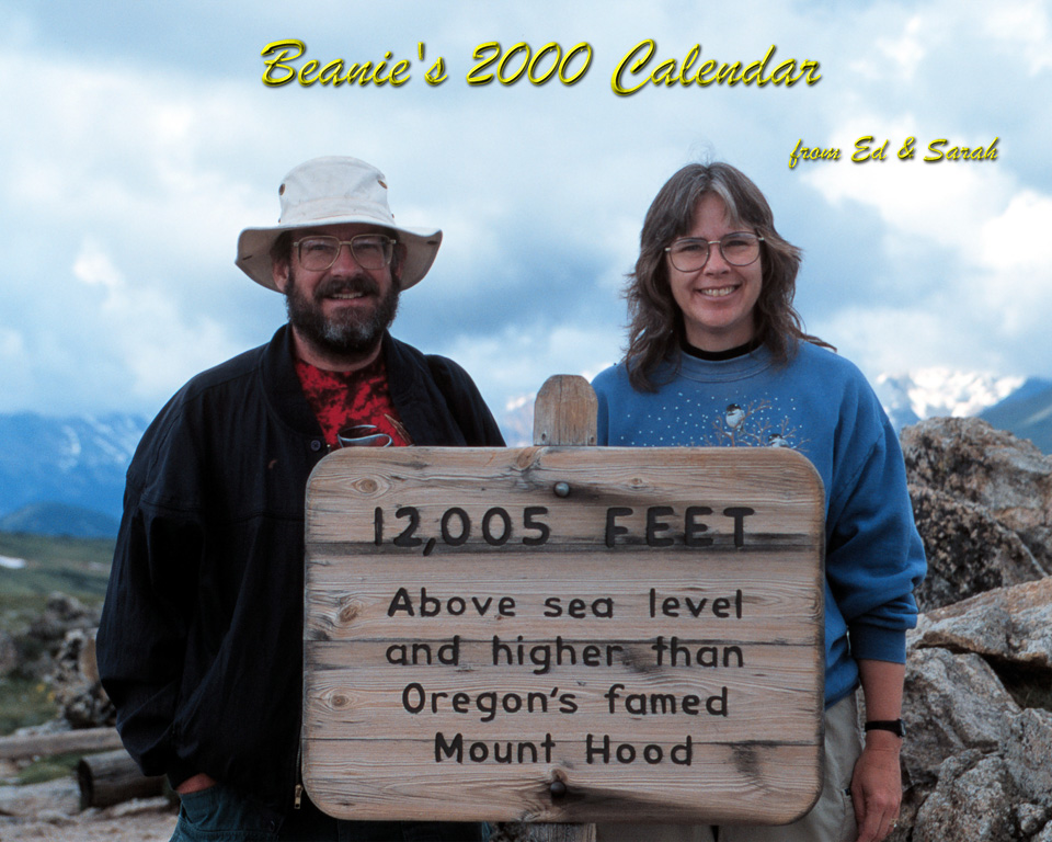 Ed & Sarah at 12,005 feet