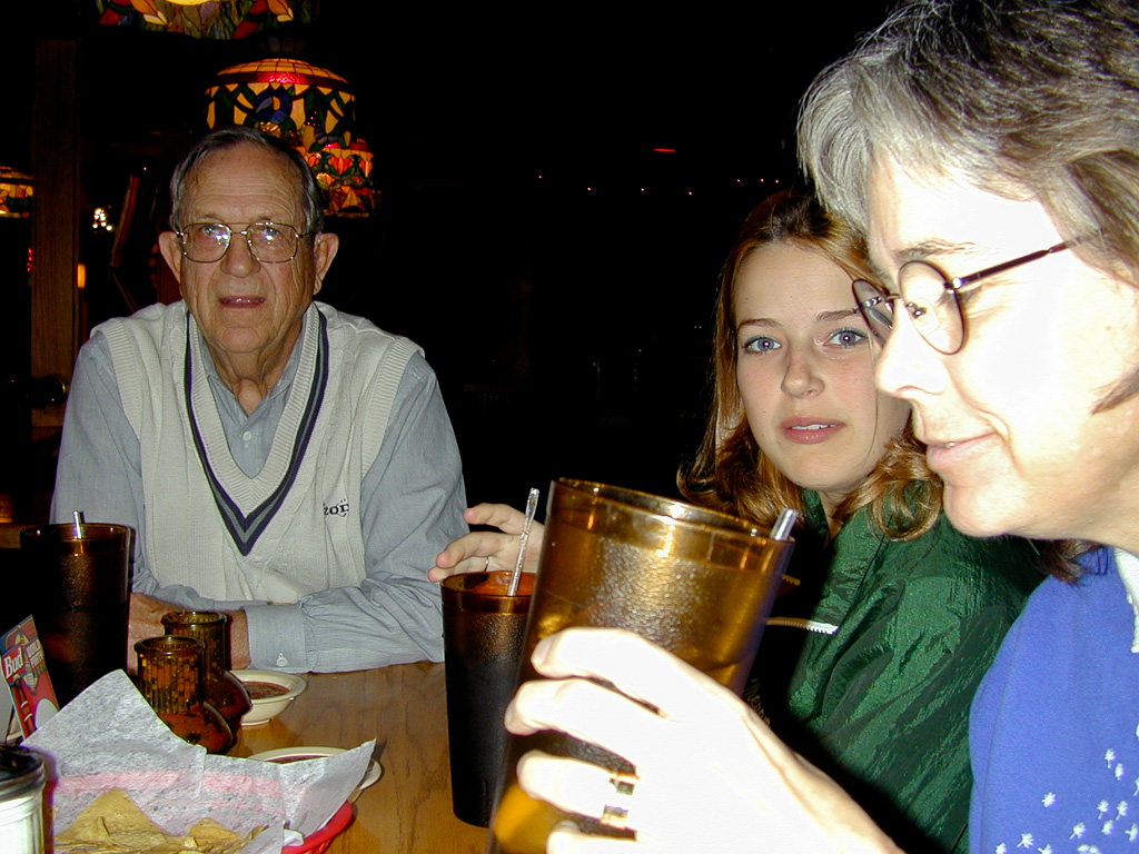 Dad, Megan & Sarah