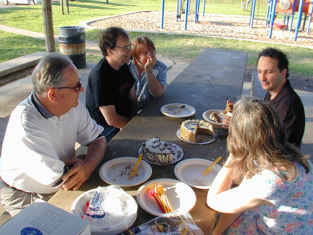 Dad, Bill, Martha, Sarah & Mike