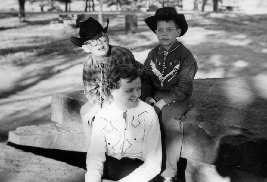 Ed, Mom & Bill (1956)