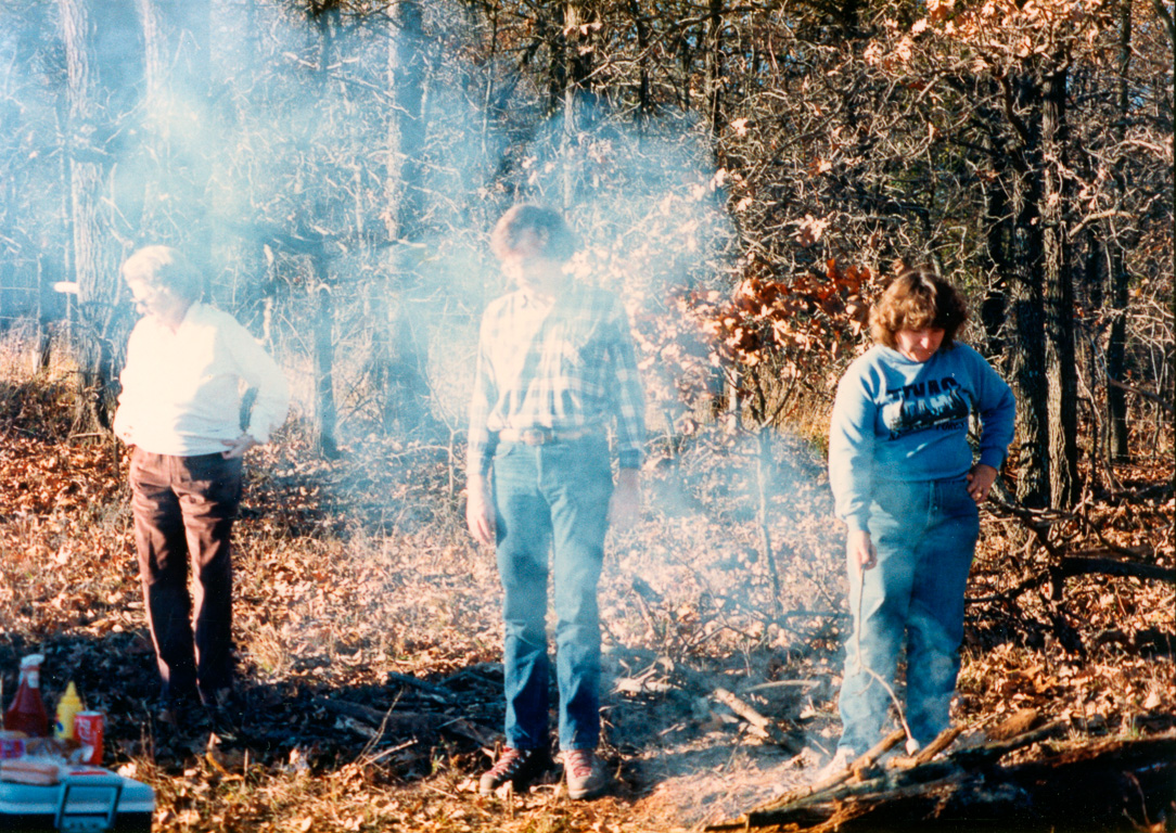 Martha, Bill & Martha on the farm