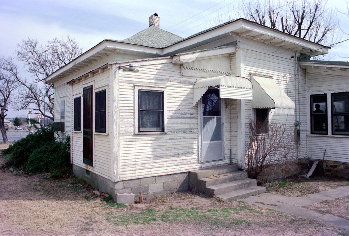 The back of Opal's house