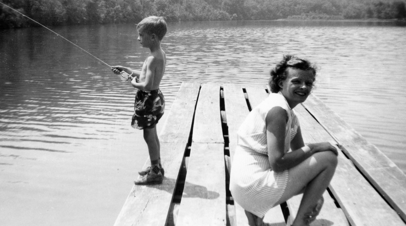 Ed & Mom at Roaring River