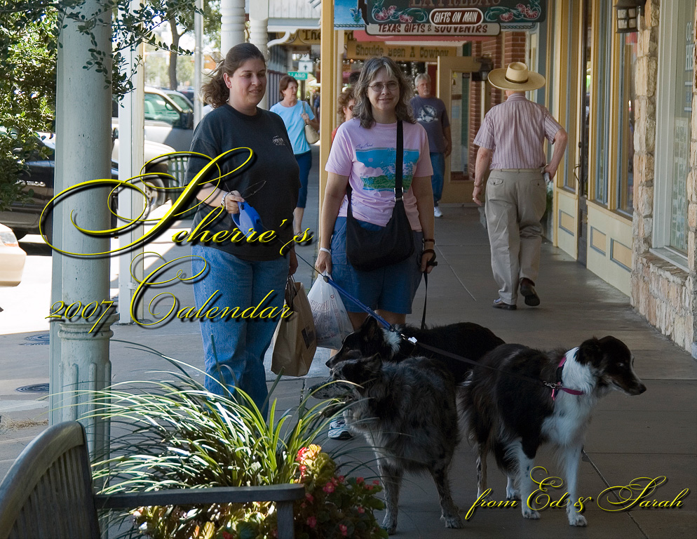 Scherre, Sarah, Wahoo, Andy & Skyy in Fredericksburg