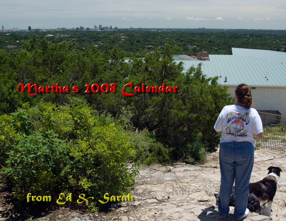 Scherre, Wahoo & Skyy on Mount Bonnell