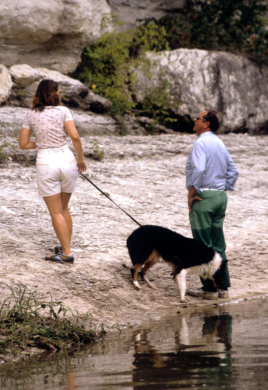 Sarah, Willie & Dad in Walnut Creek