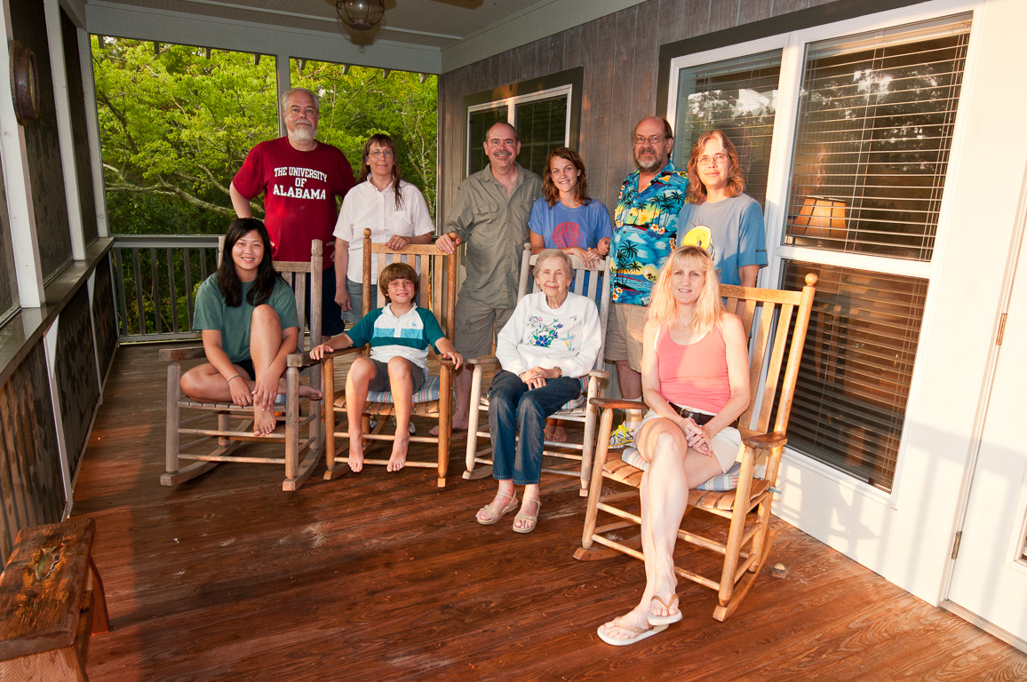 Group portrait, Pawleys Island, 2009