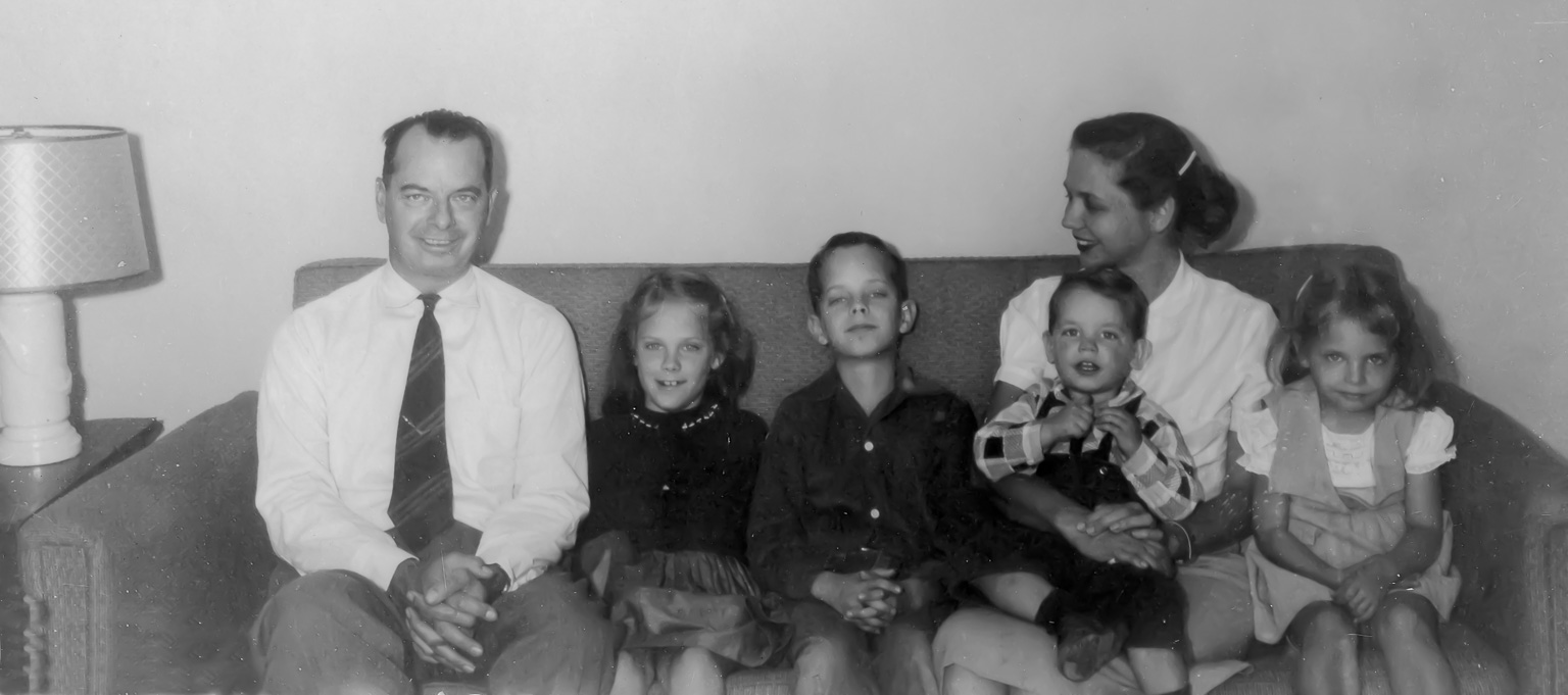 Taffy, Sarah, George, Henry, Gertrude & Caroline (1956)