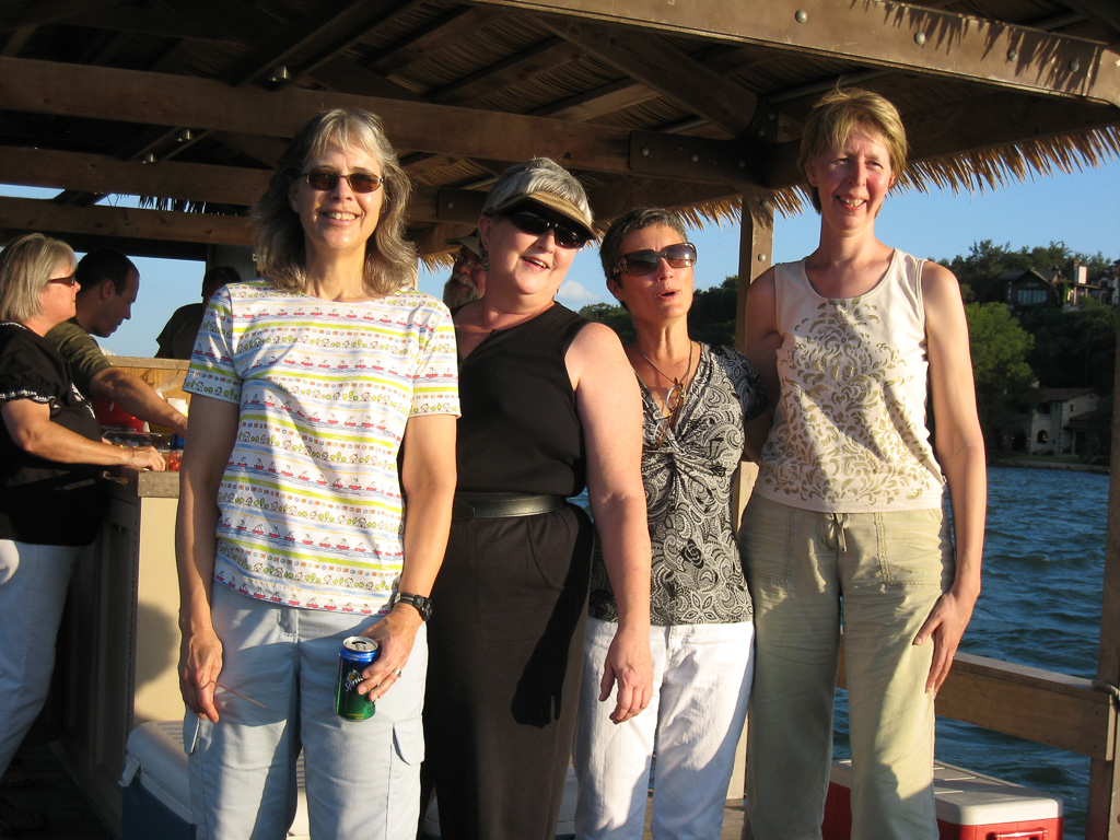 Sarah & friends on Lake Travis