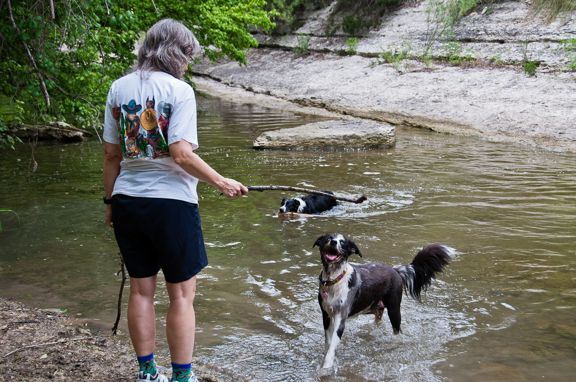 Sarah, Skyy & Casey in Walnut Creek