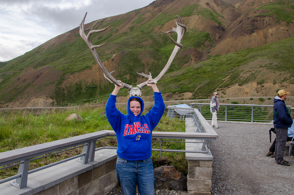 Megan in Denali