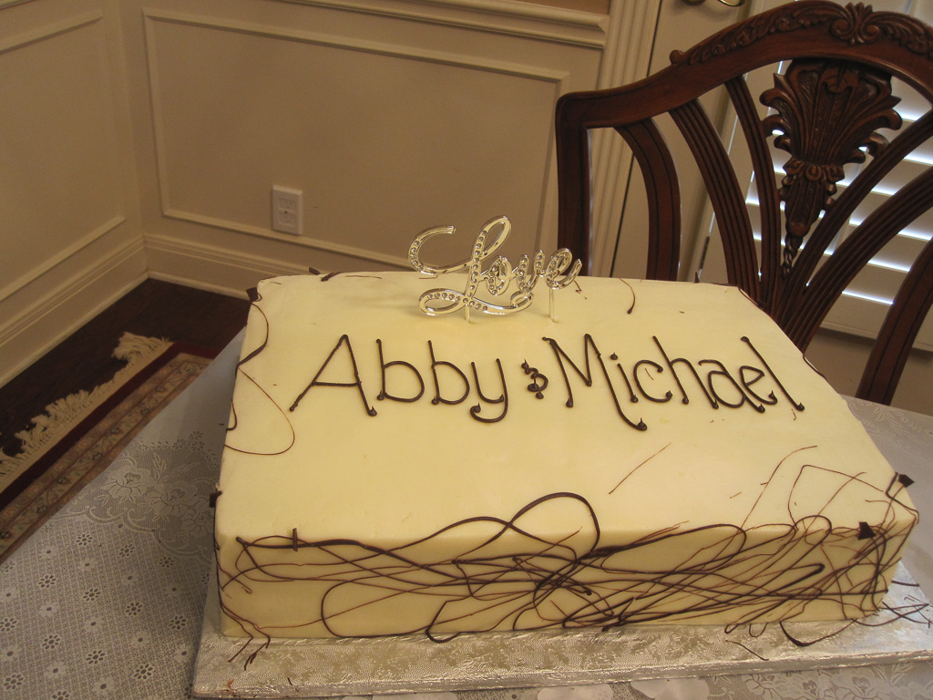 Abby & Michael's Cake