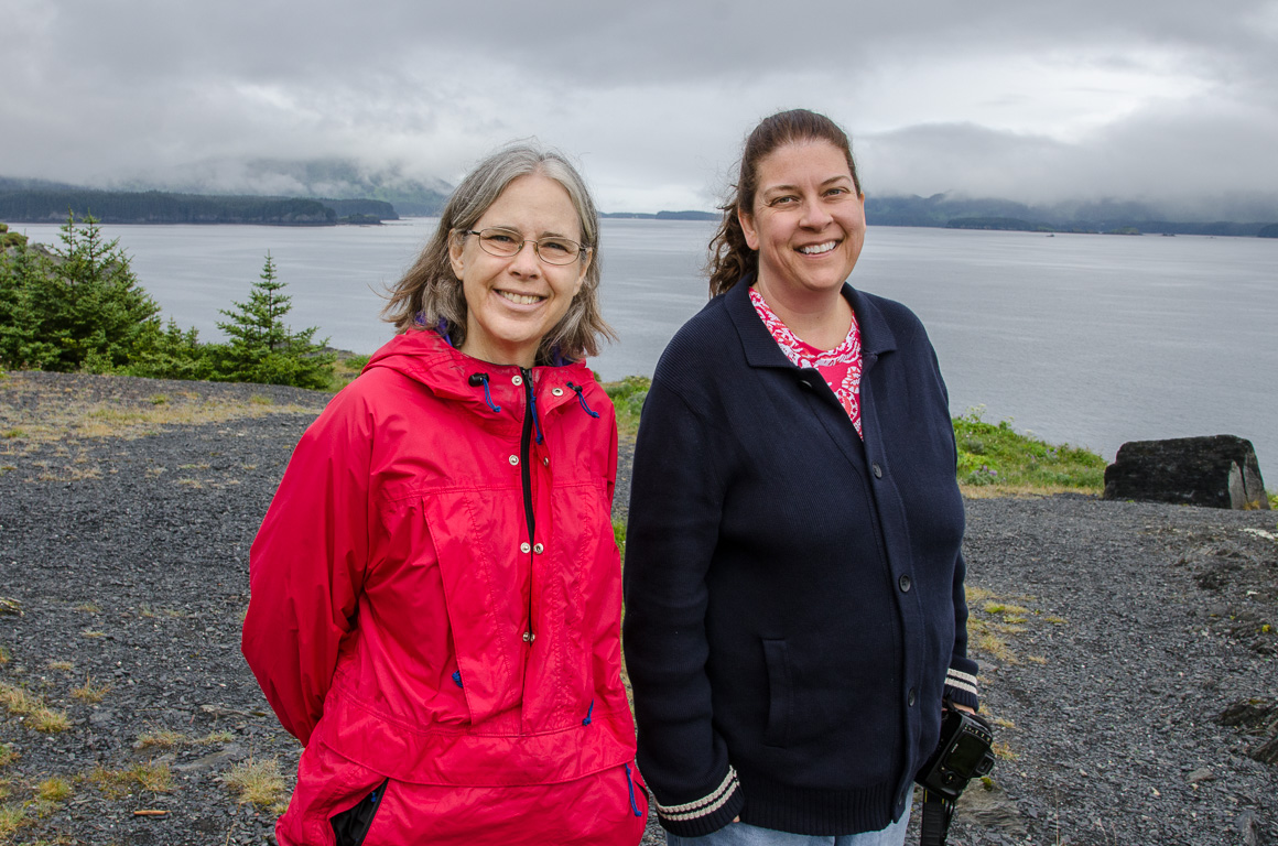 Sarah and Scherre on Kodiak Island