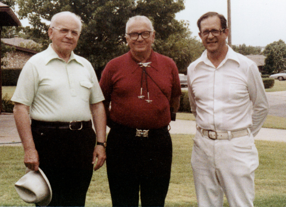 Walt, Gene & Dad
