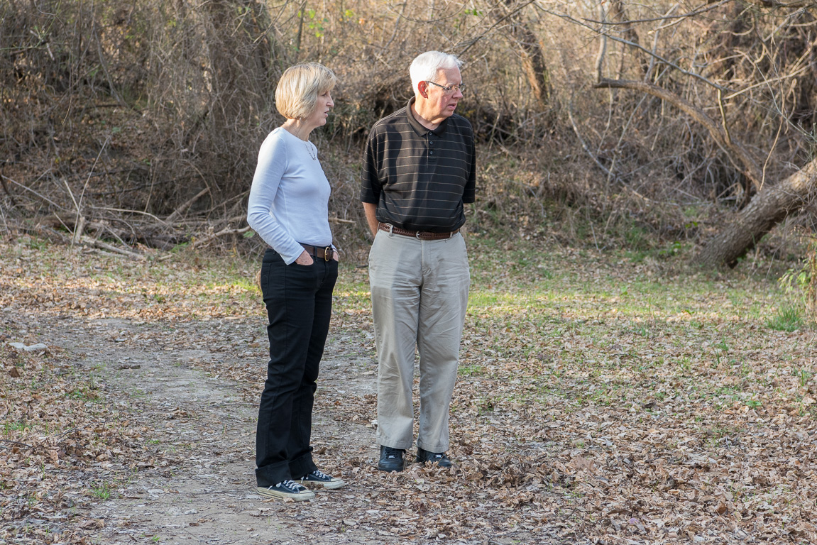 Sarah & Jim at the creek