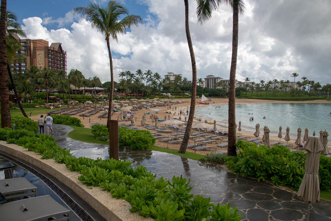 The beach at the Four Seasons Hotel