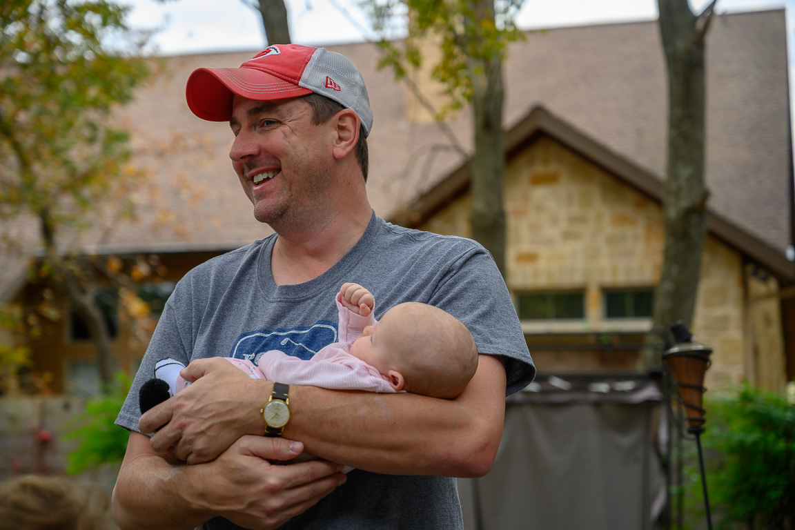 Peyton and her dad