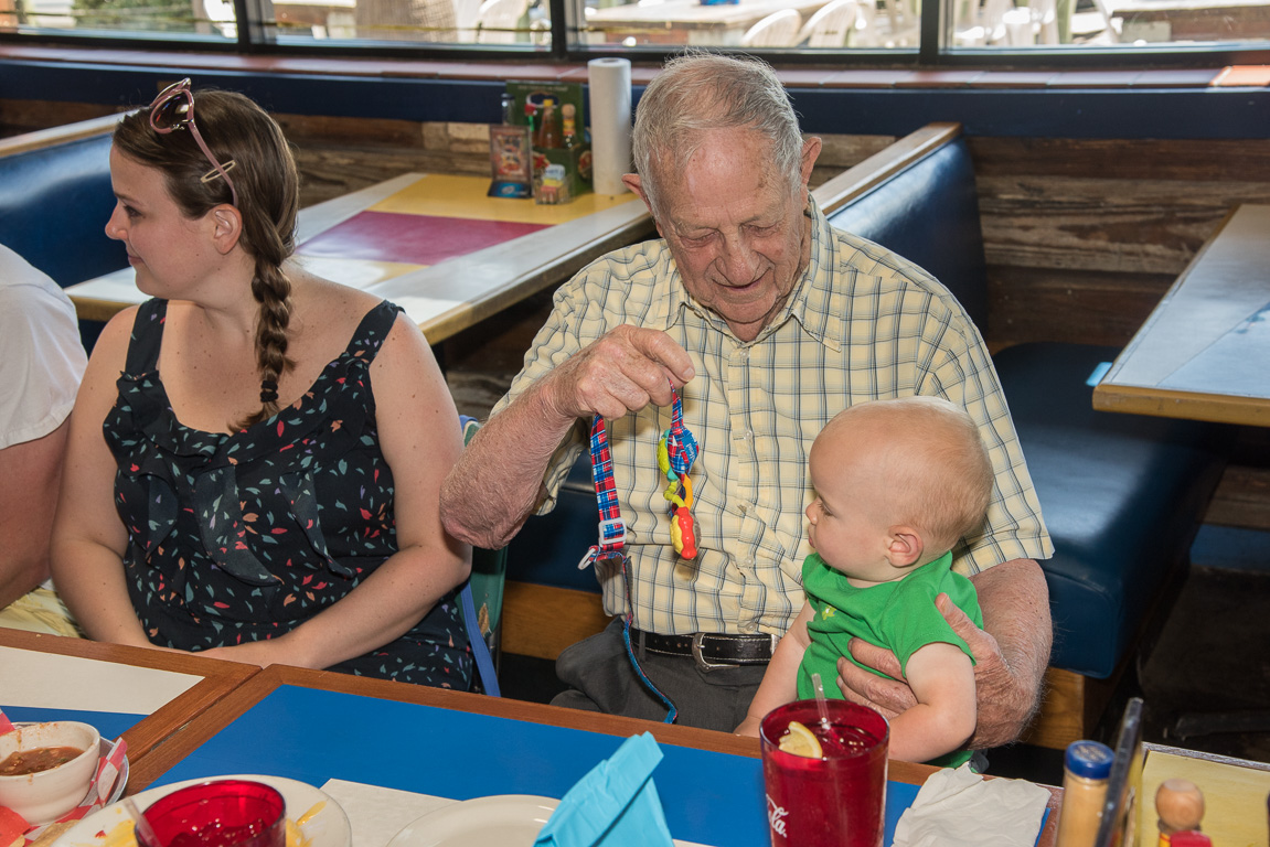 Dad and his great-grandson