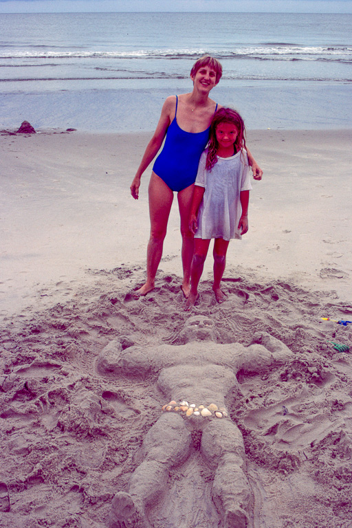 Sarah Ann & Heather's Sand sculpture
