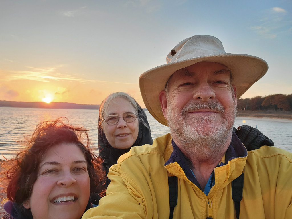 Sherry, Sarah, & Ed at Lake Texoma