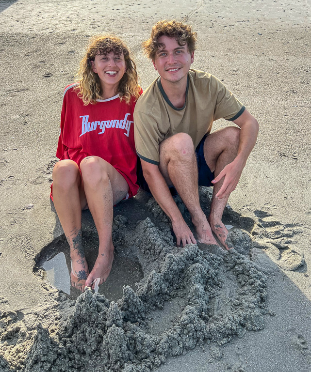 Kati and Sean at Pawley's Island