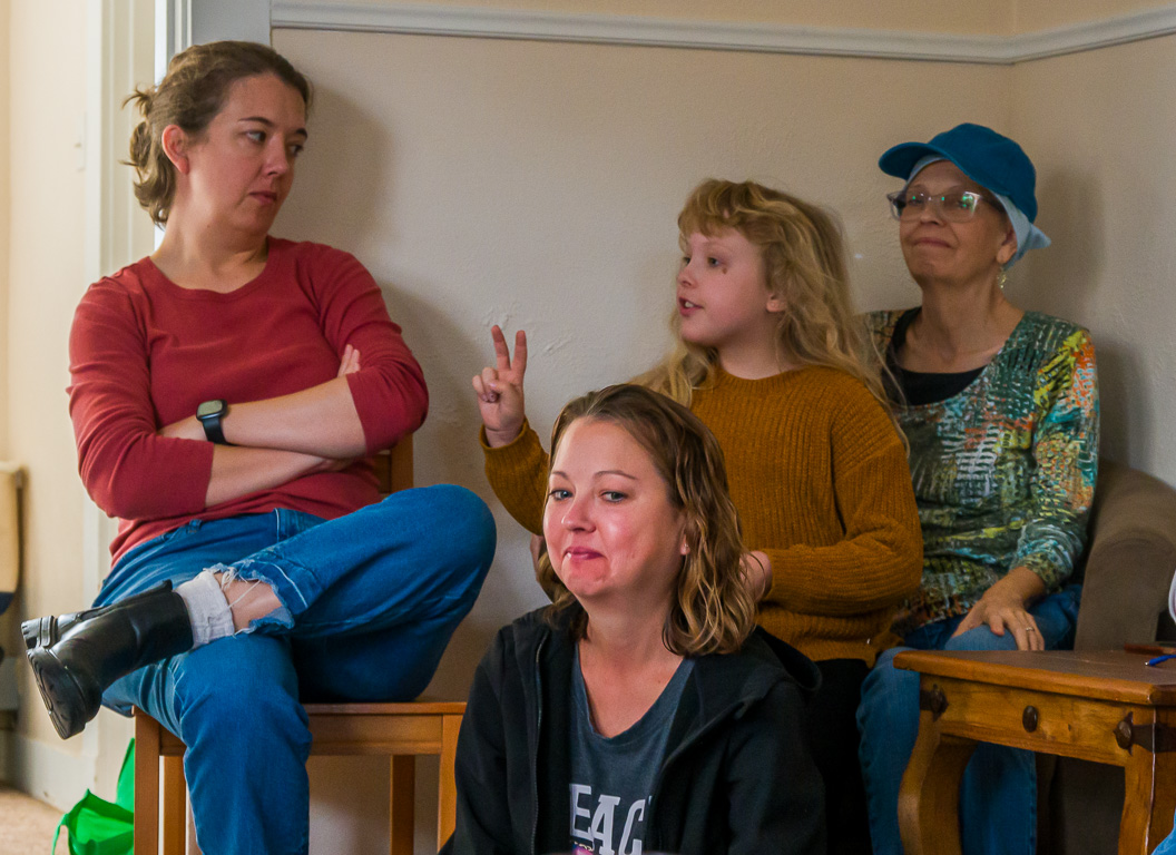 Heather, Catherine, Rosemary and Caroline