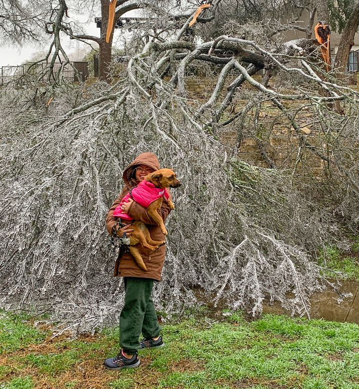 Maria in the Ice Storm